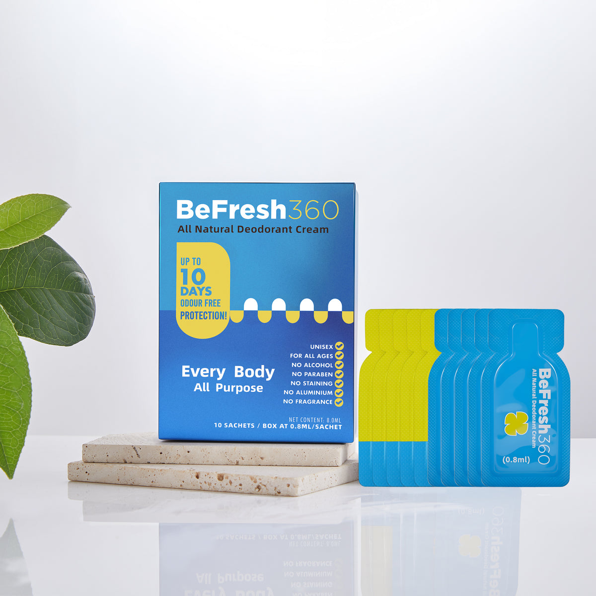 Fresh360 Containers BeFresh360 | All Natural Deodorant Cream for 10+ Day Freshness – Be ...